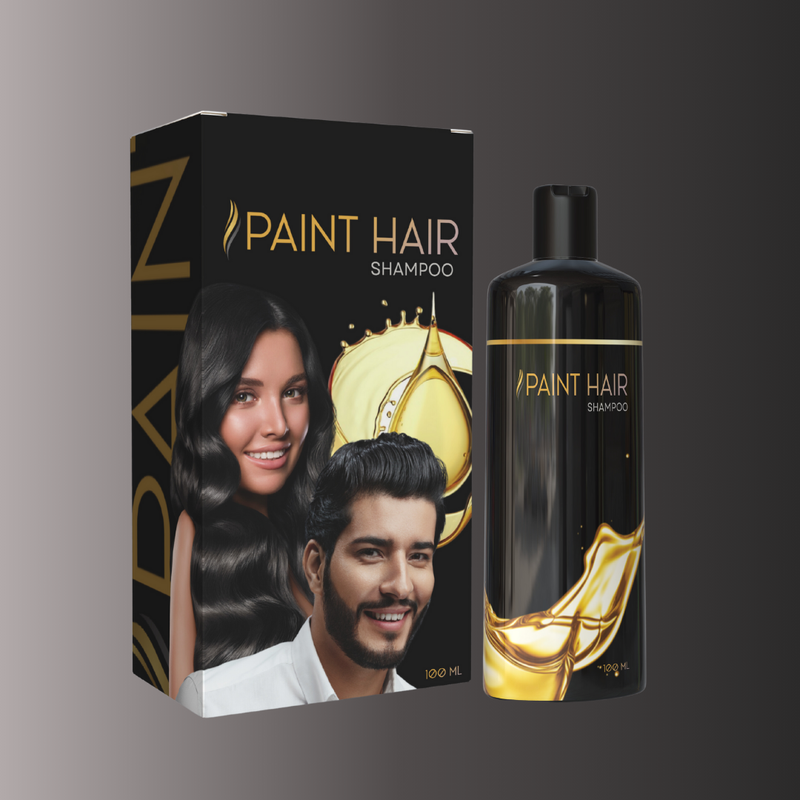 (COMPRE 1 LEVE 2) Shampoo Paint Hair - 3 em 1 [Tinge, Hidrata e Promove o Crescimento]