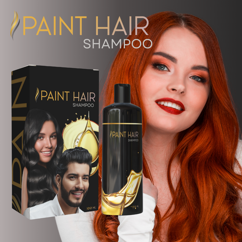 (COMPRE 1 LEVE 2) Shampoo Paint Hair - 3 em 1 [Tinge, Hidrata e Promove o Crescimento]