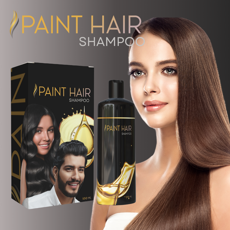 (COMPRE 1 LEVE 2) Shampoo Paint Hair - 3 em 1 [Tinge, Hidrata e Promove o Crescimento]