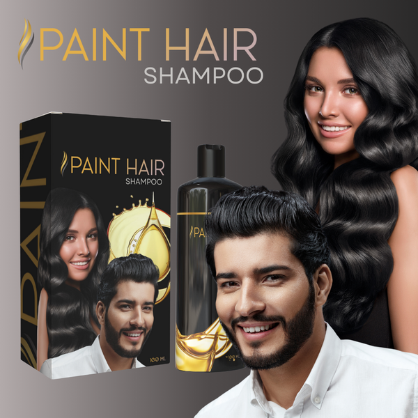 (COMPRE 1 LEVE 2) Shampoo Paint Hair - 3 em 1 [Tinge, Hidrata e Promove o Crescimento]