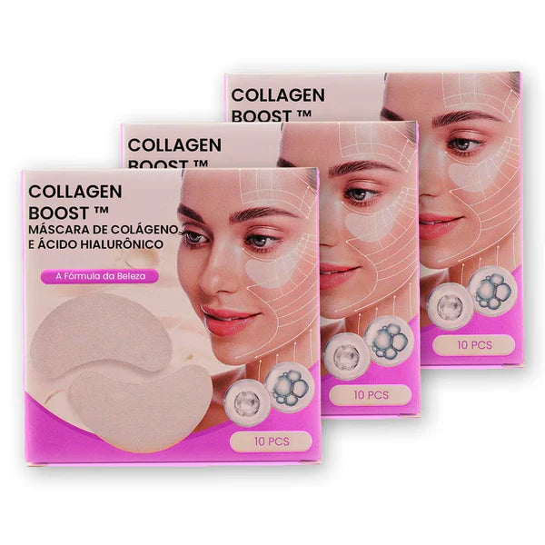 Collagen Boost™ - Colágeno + Ácido Hialurônico [MÁSCARA DE REJUVENESCIMENTO]