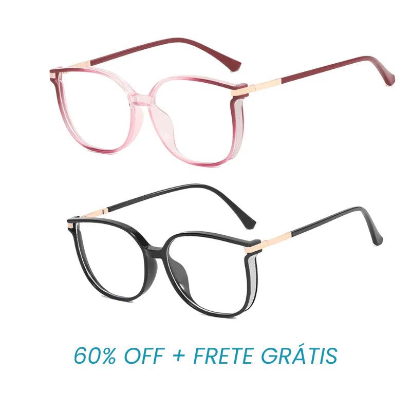 Compre 1 Leve 2 | Óculos Multifocal Diamond Life [Se Adapta Ao Seu Grau] + FRETE GRÁTIS