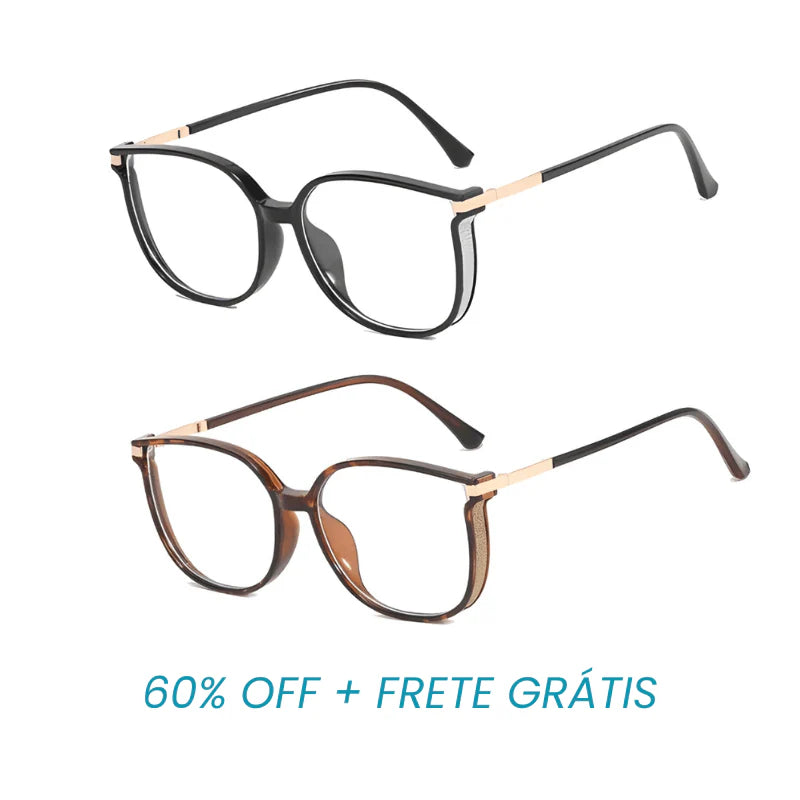 Compre 1 Leve 2 | Óculos Multifocal Diamond Life [Se Adapta Ao Seu Grau] + FRETE GRÁTIS