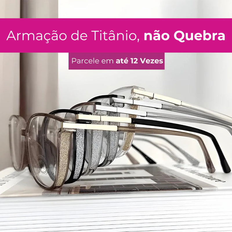 Compre 1 Leve 2 | Óculos Multifocal Diamond Life [Se Adapta Ao Seu Grau] + FRETE GRÁTIS