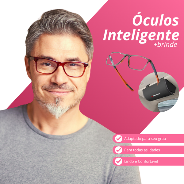 Óculos Inteligente Infinity Vision® - Se Adapta Ao Seu Grau ( Pague 1 Leve 2 + Brinde Suporte Para Carro )