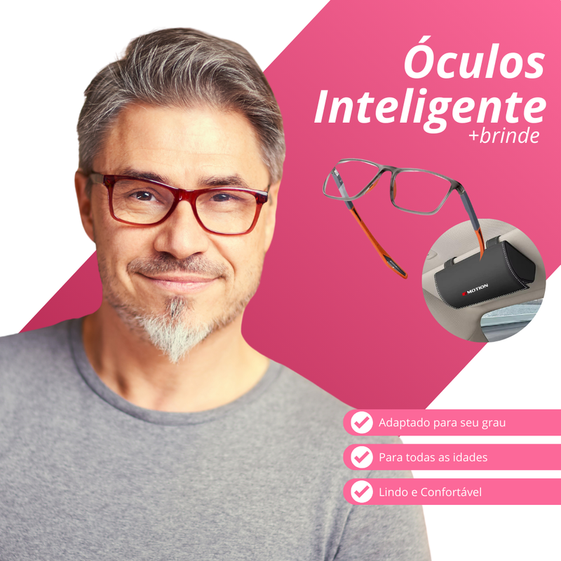 Óculos Inteligente Infinity Vision® - Se Adapta Ao Seu Grau ( Pague 1 Leve 2 + FRETE GRÁTIS)