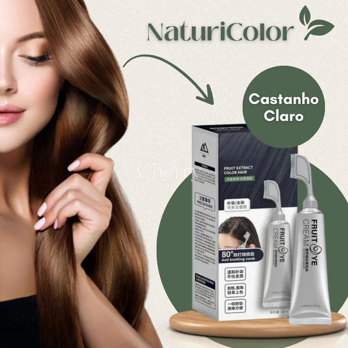 NaturiColor: Tinta de Cabelo Sem Amônia ( COMPRE 1 LEVE 3)